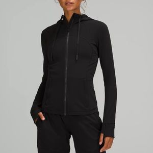 Lululemon Black Hooded Define Jacket Nulu Size 4